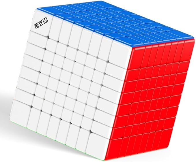 Bukefuno QY Magnetic 8x8 Speed Cube 64MM Magic Stickerless 8M Education Toys Puzzle Cube 2025 QY 8x8x8 Professional Magnetic Cube