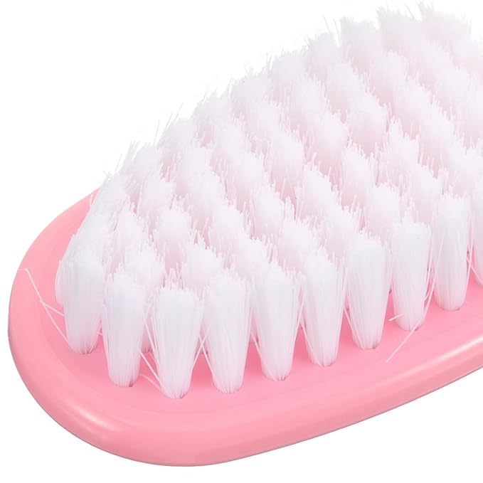 SUPVOX Baby Brush and Comb Set for Newborns Infant Massage Hair Brush with Circular Tooth Comb to Promote Scalp Circulation and Brain Development 4.72X1.57X0.78 Inches