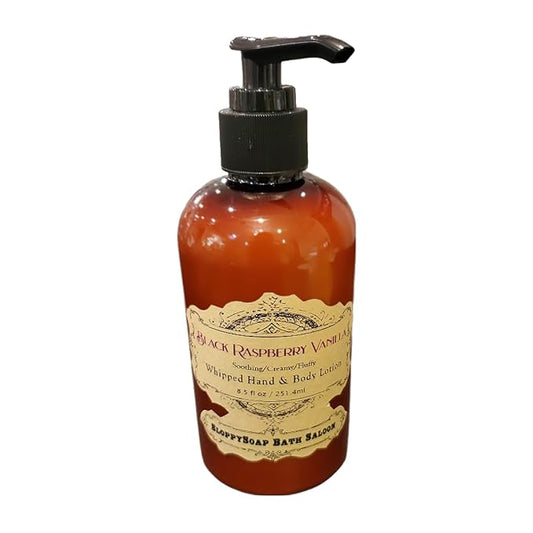 Black Raspberry and Vanilla Whipped Hand and Body Lotion - 8.5 Ounce