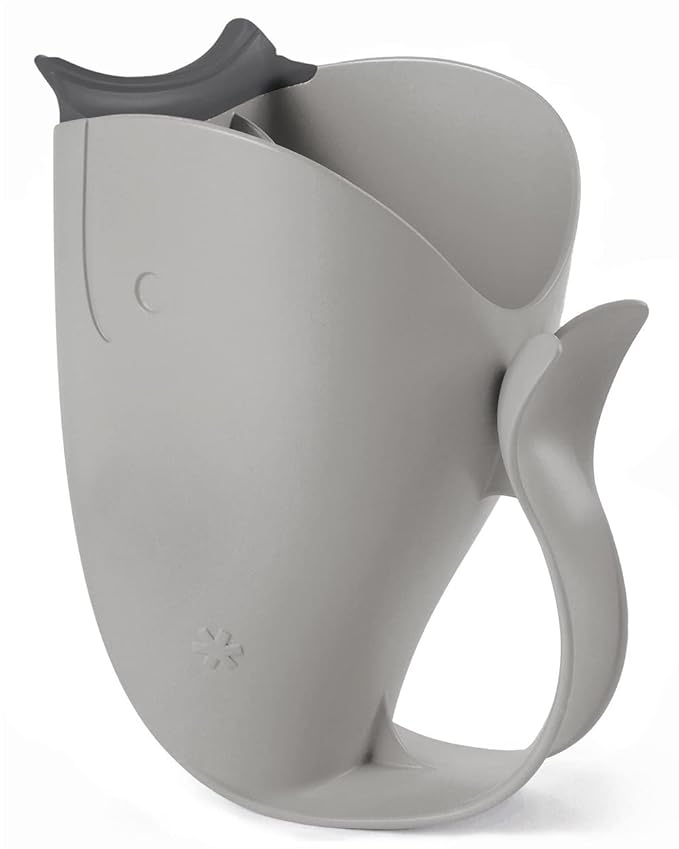 Skip Hop 3-Stage Smart Sling Baby Bath Tub and Tear-Free Waterfall Rinser Bundle
