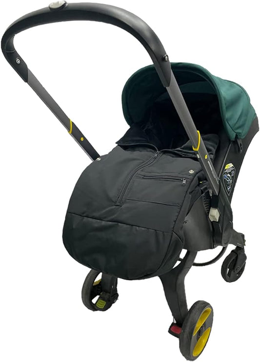 Universal Stroller Accessories Footmuff Compatible with Doona Car Seat & Strollers, Waterproof Warm Bunting Bag Suitable for 95% Car Seat and Strollers