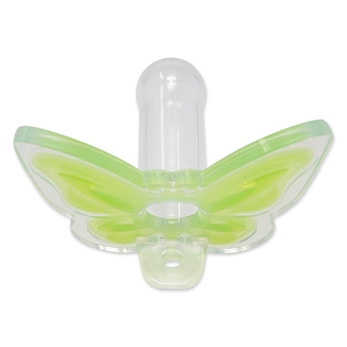 Rearz Pacifier Addict - Enigma - Adult Silicone Butterfly Pacifier (Green) (1 Piece)