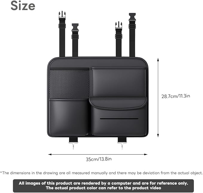 car storage bag, back storage,tissue box, rear seat storage, cup holder