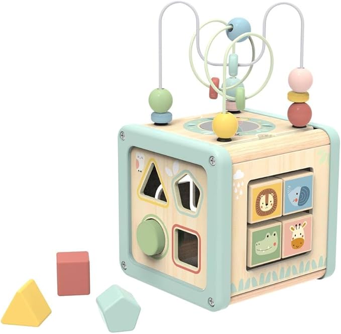 Children Activity Dice of Wood