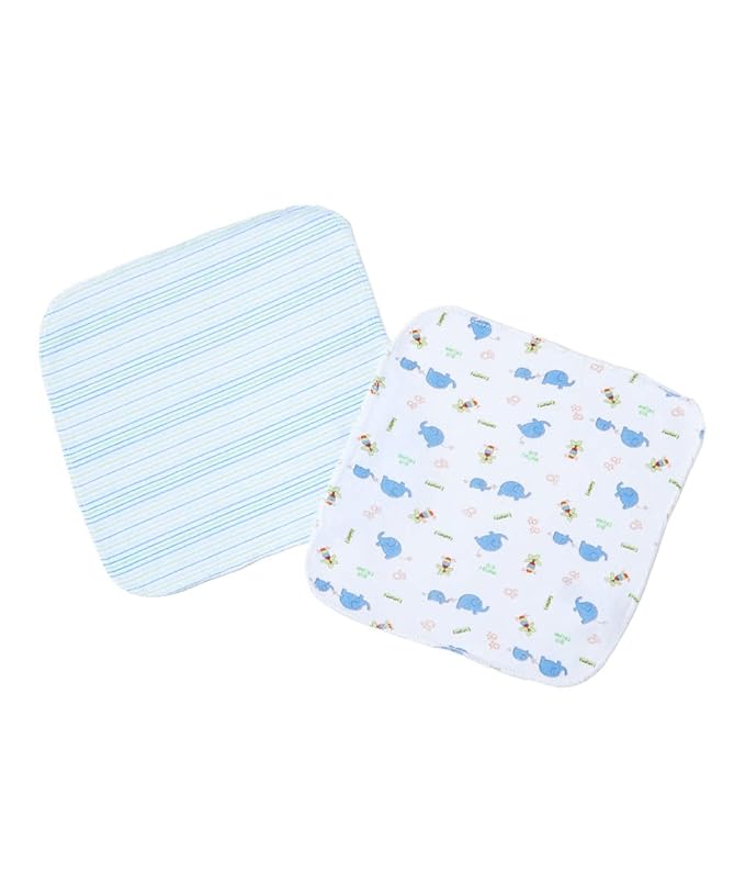 Spasilk Baby 10 Pack Soft Terry Bath Washcloth Wipes
