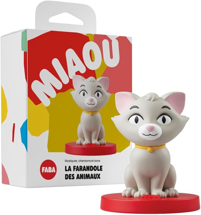 FABA Personnage Sonore La farandole des Animaux Music and Songs, Children 0+ Years, Educational Game, French Version