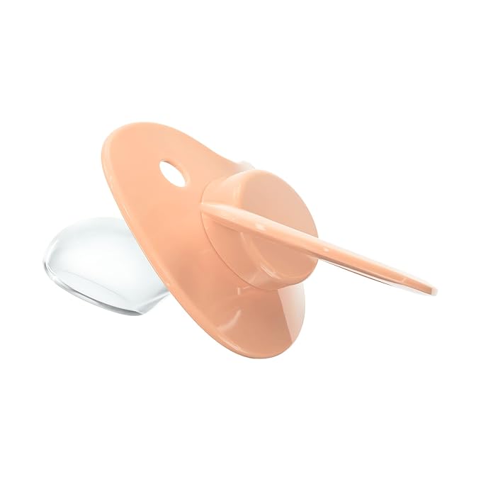 Pacifier Addict - Fixx - JUMBO Functional Adult XXL Silicone Pacifier - Size 10 (Blush Pink)