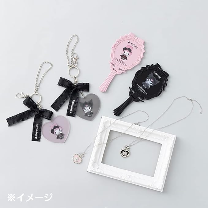 Sanrio 589004 Mirror My Melody, My Melody, Secret Melody Series Character, 3.3 x 0.4 x 7.1 inches (8.5 x 1 x 18 cm)