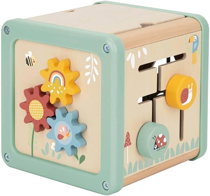 Children Activity Dice of Wood