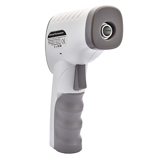Infrared Thermometer for Adults, Kids and Object, Non-Contact Forehead Thermometer with Object Mode Function, Touchless Infrared Digital Temperature Gun, Fever Alert and Set Memory Recall