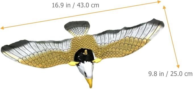 Milisten 2pcs Electric Flying Bird Toys Adorable Boy Girl Playthings with Fun Music Safe Material Boy Girl to Stimulate Imagination and Curiosity