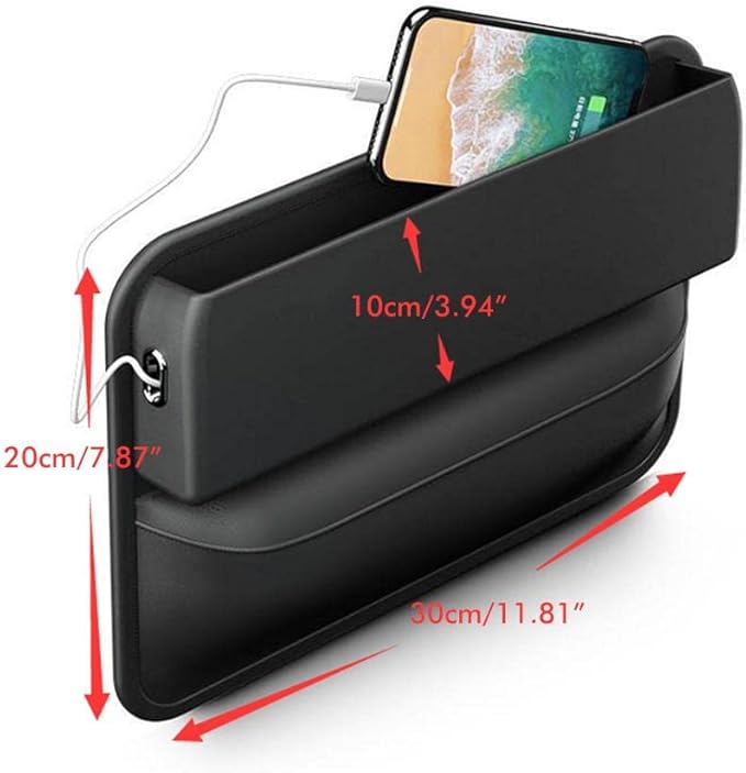 Universal Car Seat Gap Organiser Car Seat Storage Box Spacing Filler Multifunctional Creative Car Consoles Pages