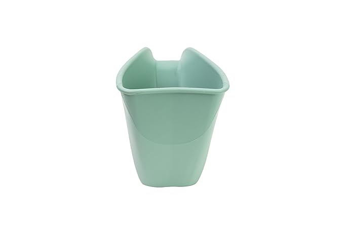 Shnuggle Bath Rinse Jug | Soft Rim Baby & Toddler Shampoo Rinser | Bath Hair Rinsing Cup | Hair Wash Jug with Handle | Essential Bath Accessories | Eucalyptus