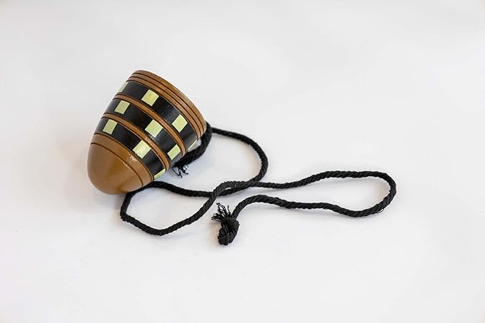 – Wooden Spinning Top - King TUT’s Top - Perfect Way to Introduce History with Toys Used by Children Thousands of Years Ago. Packaged in Attractive Gift Box with Spinning String!