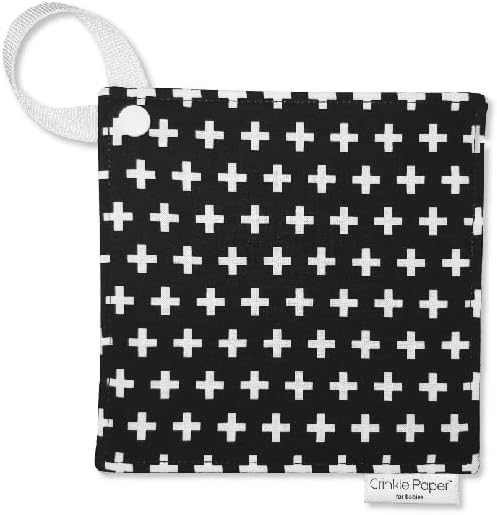 Crinkle Paper for Babies by Hyak Designs | High End Luxury Infant Sensory Toy for Fine & Gross Motor Skills. Hand Made Travel Friendly and Made + Safety Tested in The USA