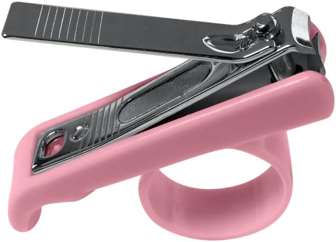 Evelots Baby Manicure Nail Clipper and Scissor Set - Safe for Babies, Pink