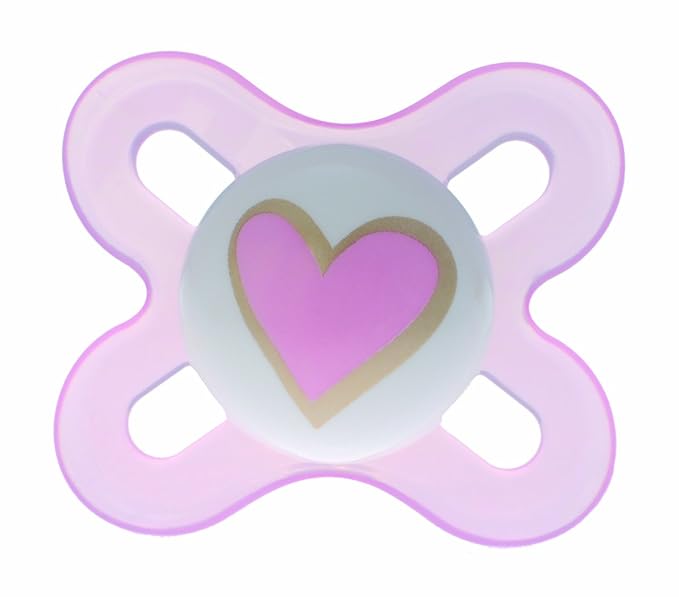 MAM Start Silicone Pacifier, Colors May Vary, 2 Count