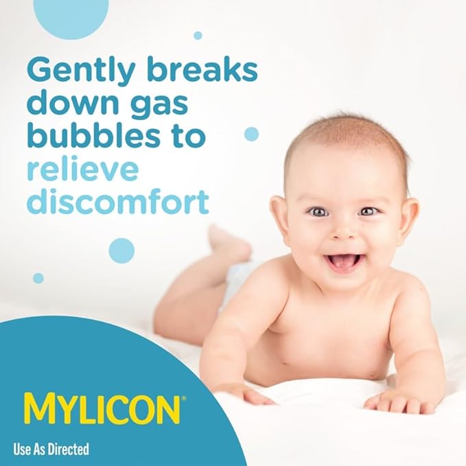 MYLICON Gas Relief Drops for Infants and Babies, Original Formula, 1 Fluid Ounce