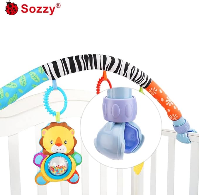 Sozzy : Newborn pram Baby Toy Hanging Arch Zebra Baby rattles Crib mobiles Baby Hanging Toy