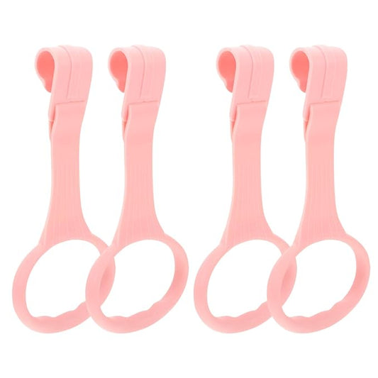 iplusmile 4Pcs Baby Pull up Rings for Playpen, Crib Pull up Rings Playpen Accessories for Help Stand Up Walking Exercises Assistant Tool Newborn