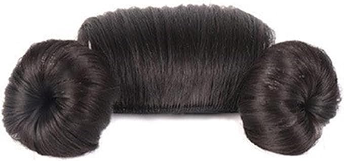 Baby Girls Wig Headwear Children's Hairband Bun Wig Hairpiece Short Curly Hair Accessory Lovely Headdress Bangs