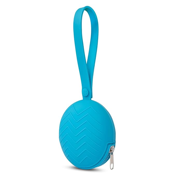 Ecovana - Silicone Baby Pacifier Holder Case | Dishwasher Safe with Durable Button Closure Diaper Bag Strap | Soft Pocket Cover for Pacifiers & Binky | Keep Pacifiers Clean and Always in Reach