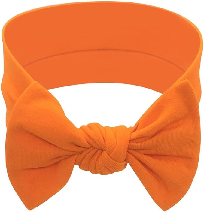 Baby Girl Headbands-Infant,Toddler Cotton Handmade Hairbands with Bows Child Hair Accessories