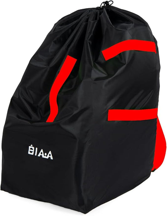 elaia Car Seat Travel Bag for Airplane, Waterproof Carseat Travel Bag with Handles Fits Doona, Graco, Evenflo Infant Carriers & Booster Seats, Perfect for Air Travel, Family Vacations with Infants