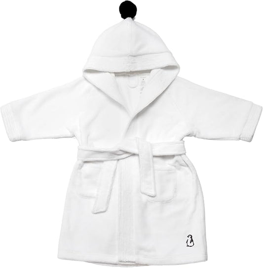 Konny Kids Bathrobes, Hooded Towel, Oeko-TEX Certified Bathrobes, Ultra Soft, Quick-Dry Washcloth for 3-5Y Baby Boys & Girls