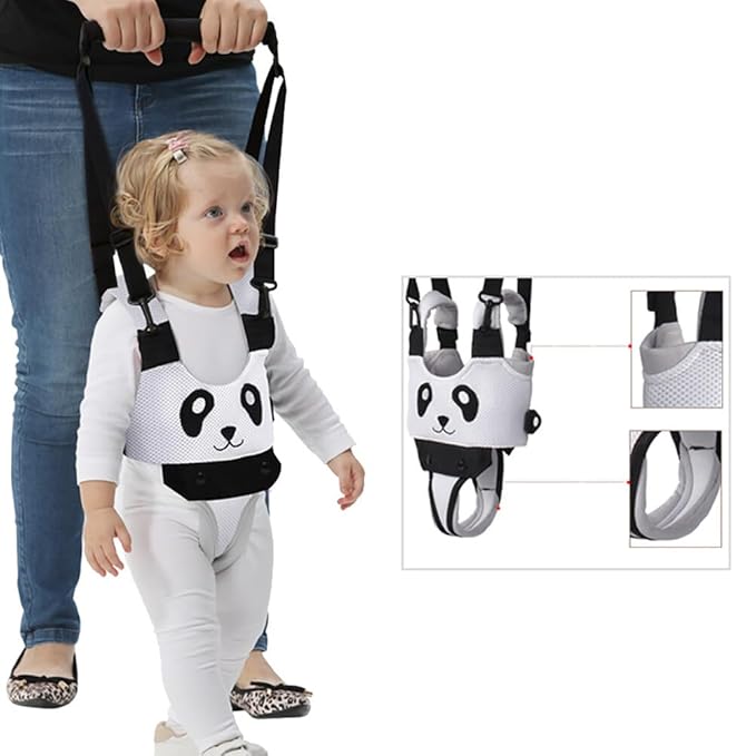 Baby Walking Harness - Toddler Walker Harness Adjustable Assistant Belt - Handheld Kids Walker Helper - Infant Learning Walk Support Assist Trainer Tool for 8-24 Month Old (Chicken)