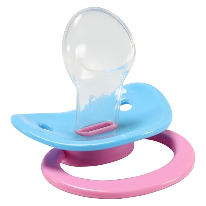 CutiePlusU Big Sized Pacifier Large Shield Red Green Blue