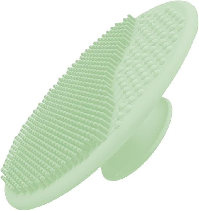 Generic Baby Scalp Brush - Baby Bath Scrubber | Silicone Baby Hair Scrubber | Children Scalp Massager Comb | Newborns Bath Brush | Comb for Washing Baby Hair | Cradle Cap Bath Brushes, Green