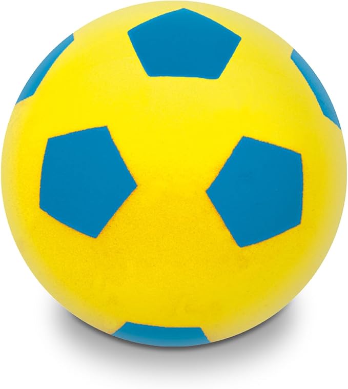 Mondo Toys Fluo 200 – Sponge Diameter 20 cm – 1 Soft Ball – Assorted 07926 Despicable Me/Minions Football Softball 20 cm-07926, Multi-Coloured, 200 mm
