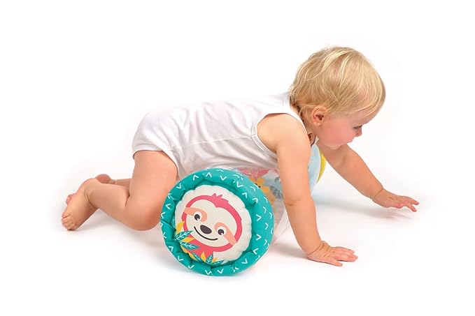 LUDI 30098 Baby Roller Sloth Multicolor, Large