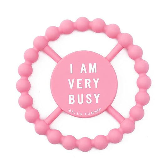 Baby Teether by Bella Tunno, Silicone Teethers for Babies 3-6 Months, 6-12 Months, Baby Toys, Pacifier, Teething Relief, Boys, Girls, Very Busy