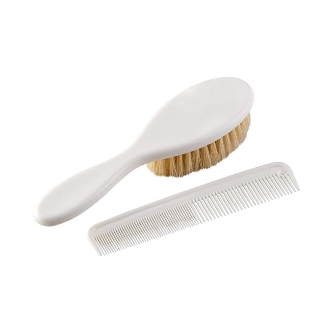 Rotho Babydesign Comb and Brush, from 0 months, TOP, White, 20059 0001 01