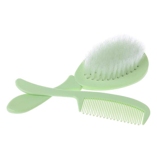 Newborn Baby Hairbrush Soft Baby Comb For Head Scalp Massager Tool Set Portable Hair Brush Infant Comb Baby Care