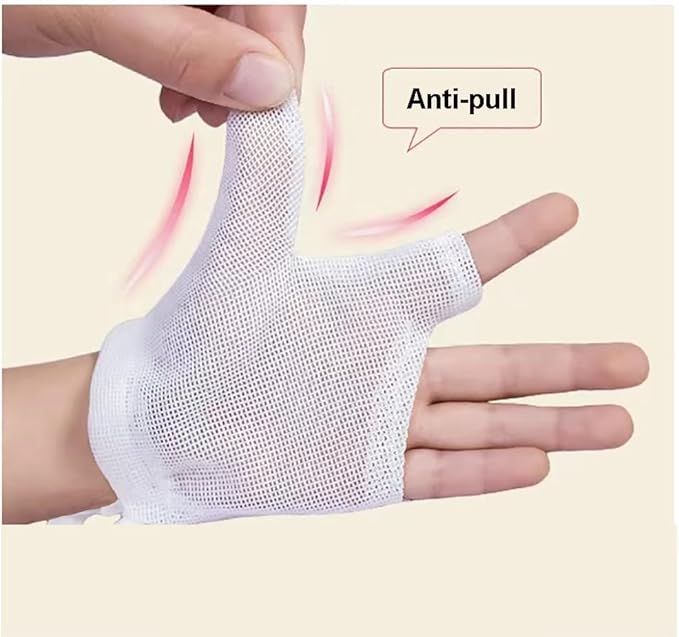 Baby Stop Thumb Sucking Kids Finger Guard Stop Infant Finger Sucking(L)