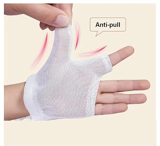 Thumb Sucking Stop for Kids Baby Thumb Sucking Guard Gloves Finger Sucking Stop Guard Anti Thumb Sucking Gloves(S)