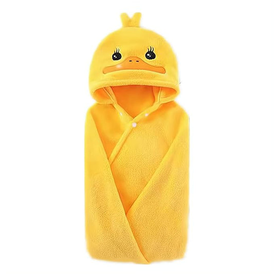 Hooded Baby Towels,Soft Toddler Bath Towel,Gifts for Boy and Girl (Yellow Duck)
