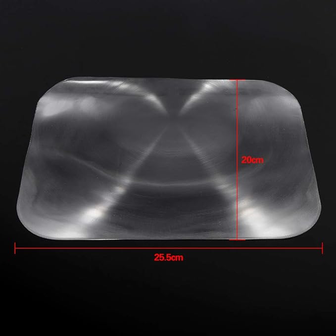 Rv Rear Window Magnifier Auto Wide Angle Lens 7.87 10.04 Inch Car Vehicle Reversing Parking Rear Window Lens Sticker Transparent Automobile Wide Angle Rear Lens For Car Window