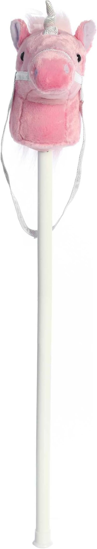 Aurora® Rideable Giddy-Up Friends™ Fantasy Unicorn Stuffed Animal - Active Fun - Imaginative Adventures - Pink 37 Inches