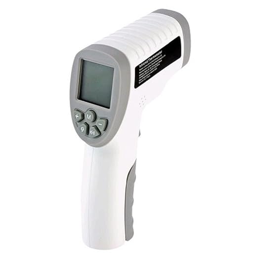Infrared Thermometer for Adults, Kids and Object, Non-Contact Forehead Thermometer with Object Mode Function, Touchless Infrared Digital Temperature Gun, Fever Alert and Set Memory Recall