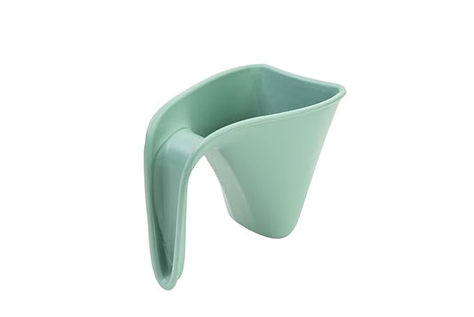 Shnuggle Bath Rinse Jug | Soft Rim Baby & Toddler Shampoo Rinser | Bath Hair Rinsing Cup | Hair Wash Jug with Handle | Essential Bath Accessories | Eucalyptus