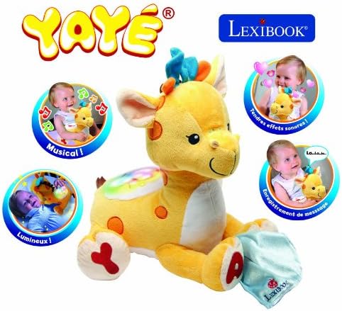 LEXiBOOK Yayé Giraffe Plush