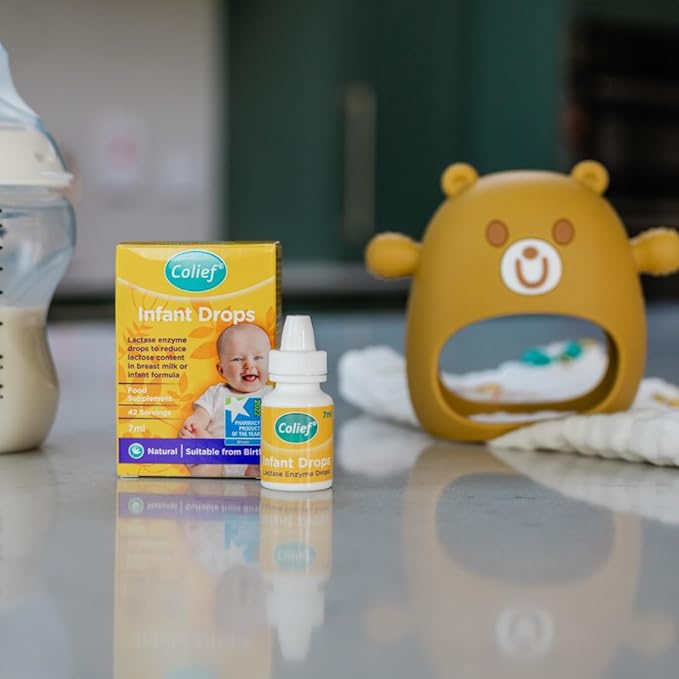 Colief Infant Digestive Aid | Gas Drops for Babies | Lactase Enzyme Drops for Infants | 1.50 Fl Oz (Pack of 3)