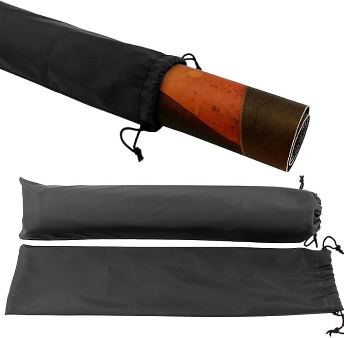 Gaming TCG Playmat Bag Waterproof Playmat Storage Bag Mouse pad Storage Bag Compact Storage and Easy to Carry - Black Storage Bag (1/pcs)