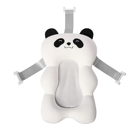 Cartoon Baby Bath Cushion Floating Shower Bed for Newborns and Infants Nonslip Designing Ergonomic Pad