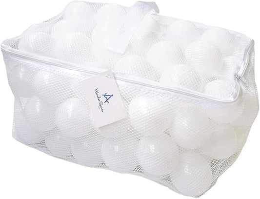 Wonder Space Soft Pit Balls, Chemical-Free Crush Proof Plastic Ocean Ball, BPA Free with No Smell, Safe for Toddler Ball Pit/Kiddie Pool/Indoor Baby Playpen