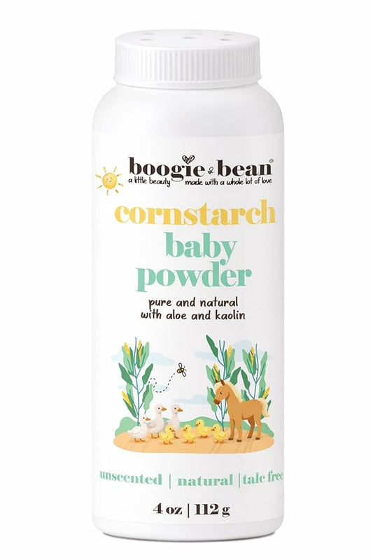 Unscented Baby Powder Talc Free, Natural and Fragrance Free Baby Powder for Body